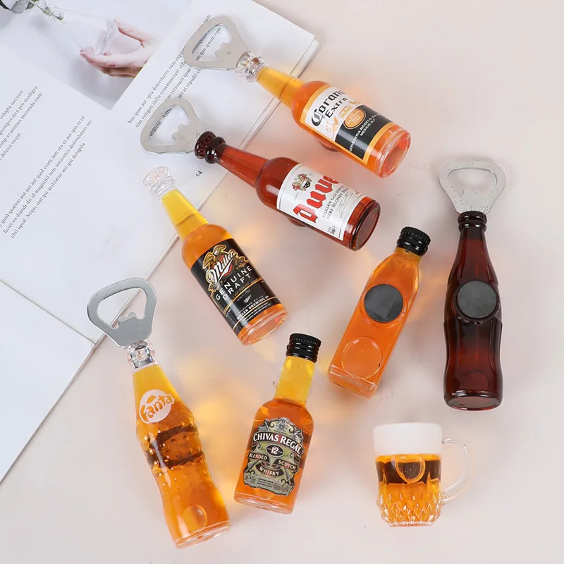 

Creative Wine Bottle Opener Beer Bottle Opener Cat Magnet Refrigerator Sticker Dog Fridge Magnet Beer Opener can opener