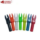 25 шт. стрел и стрел для стрельбы из лука под Nocks вставьте носовой ID 4,2 мм стрелка вал соединение для рекурсивного лука арбалета Охота Стрелка Аксессуары на открытом воздухе