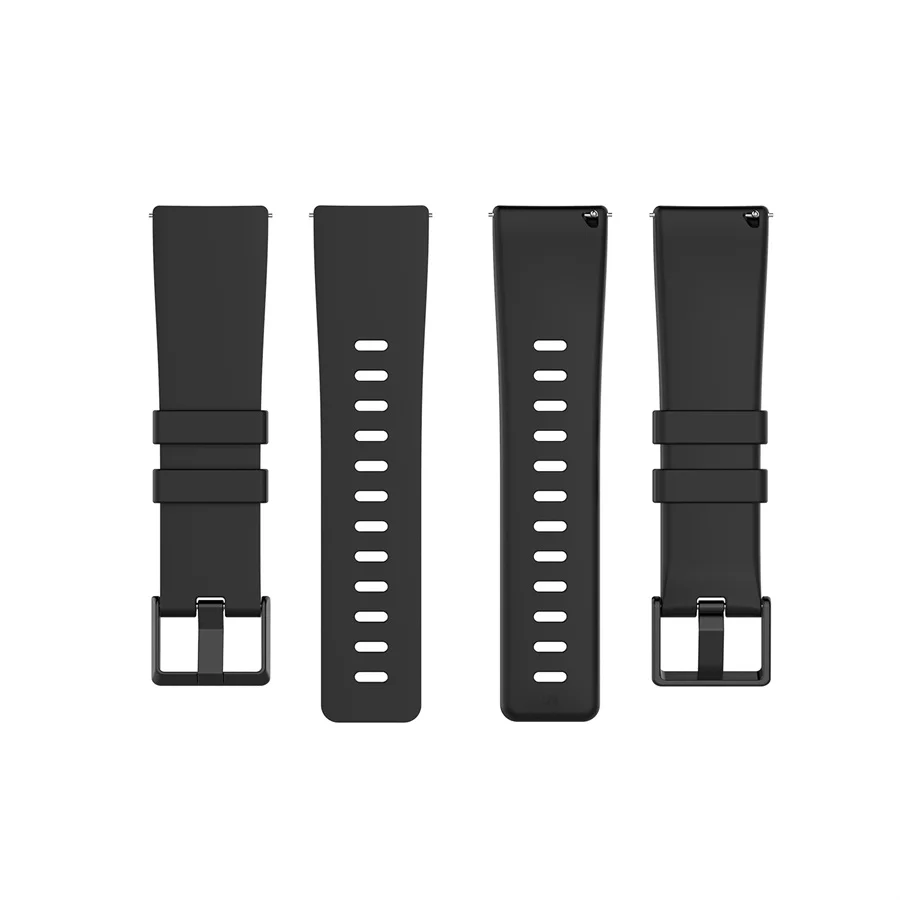 Ремешок для смарт часов Fitbit Versa2 23 мм Силиконовый Браслет Versa / lite 2 спортивные