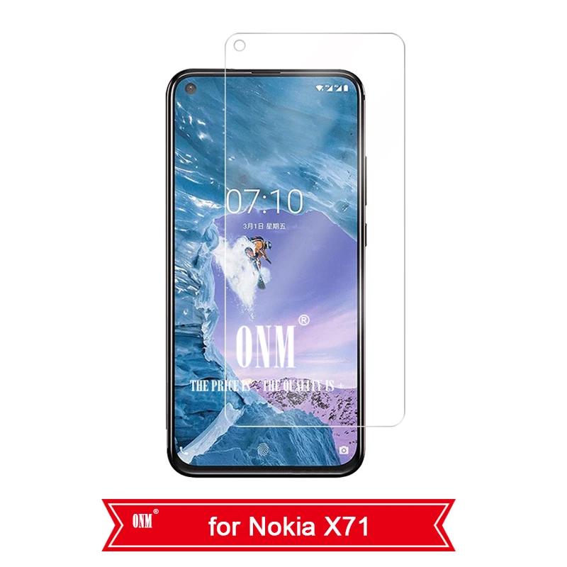 2 шт закаленное стекло для NOKIA 7,2 6,2 4,2 3 V 3,1 C 3,1 A 2,2 3,2 4,2 защита экрана 9H закаленное стекло для Nokia 1 Plus X71