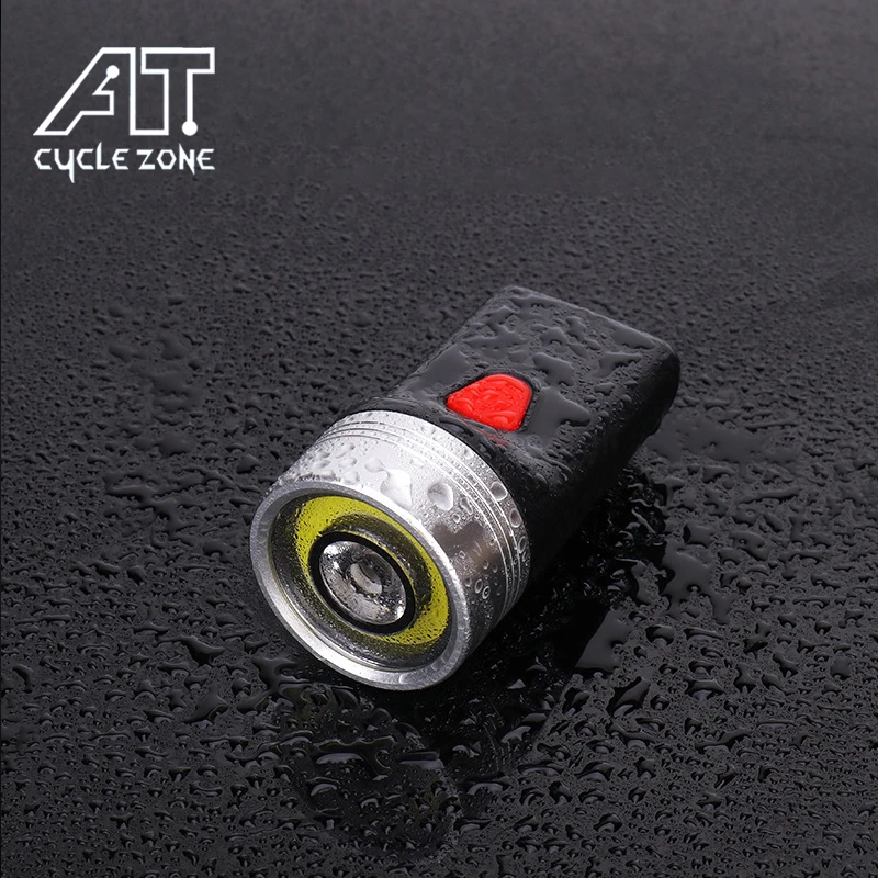 CYCLE ZONE LED Torch Super Bright Bicycle Light Rechargeable Cycling Front Bike Lights Lamp Waterproof Safety Flashlight | Спорт и