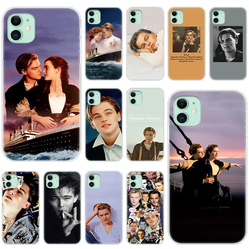 Популярный силиконовый прозрачный чехол Leonardo DiCaprio young для Apple iPhone 11 Pro XS Max X XR 6 6s 7 8