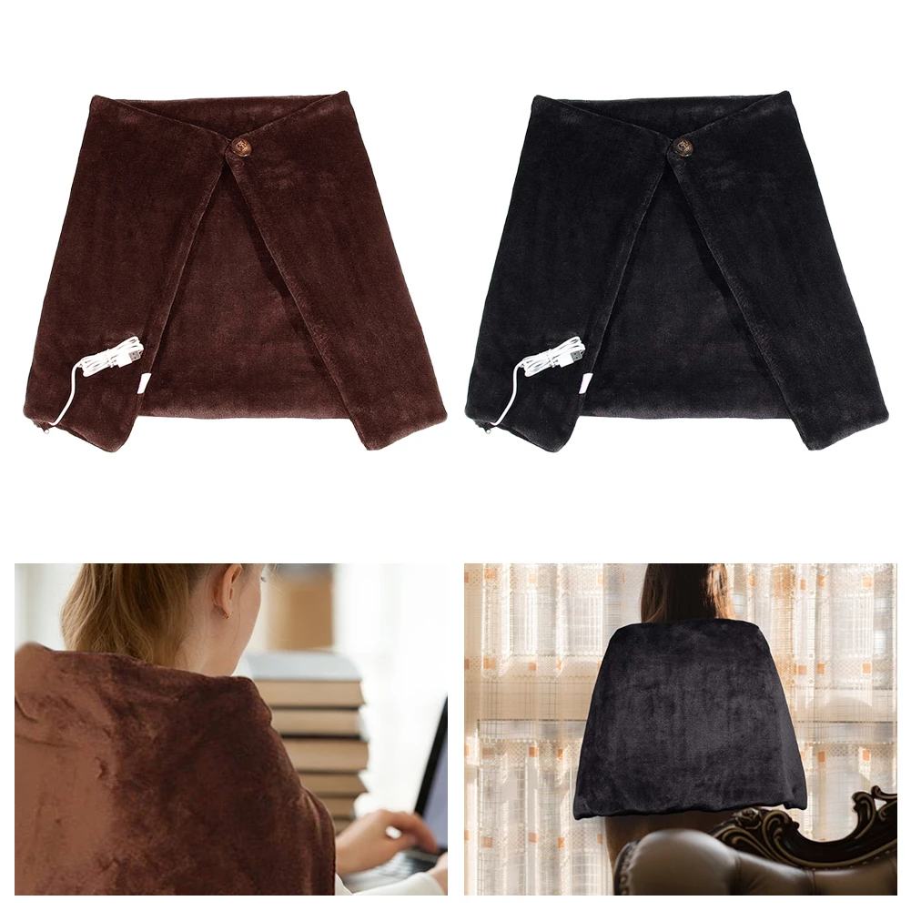 Зимнее домашнее офисное USB Отопление шаль плечо электрическое подогреваемое