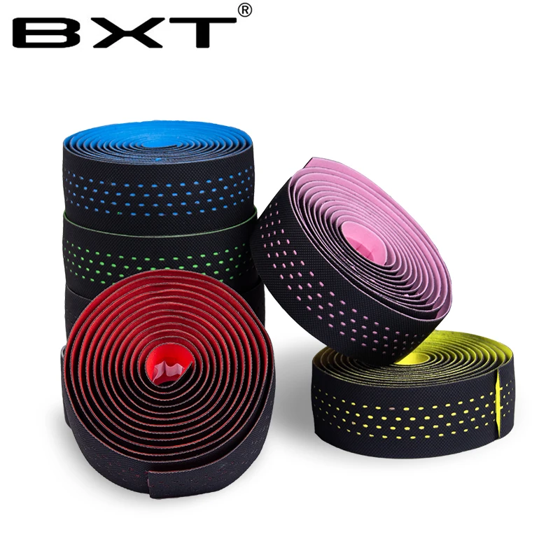 BXT мягкая пробковая лента для руля дорожного велосипеда профессиональная