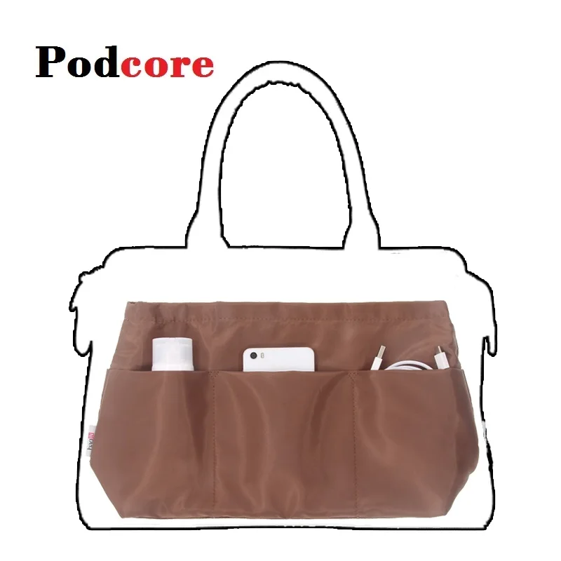 

Кофейный кошелек, сумка-Органайзер, подходит для брендовой трапециевидной сумки-тоута или деловой дорожной сумки