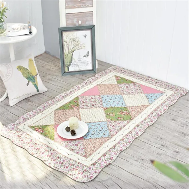 A-pink Floral Детский коврик пазл детский коврик для ползания и игр развивающий коврик Детский ковер мягкий пол многофункциональный диван подушка коврик для гардероба - Цвет: A-pink Floral