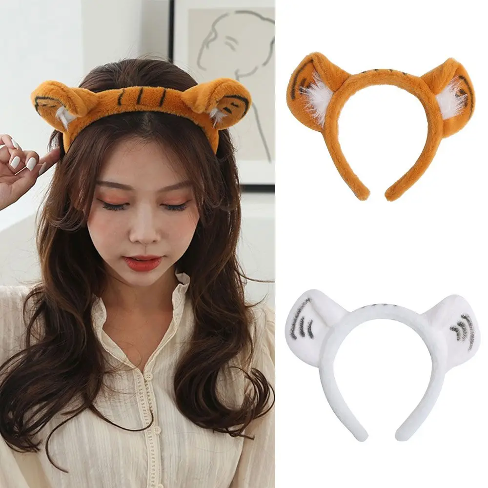 

New Theme Props New Year Cartoon Hair Hoop Headdress Headband Tiger Ears