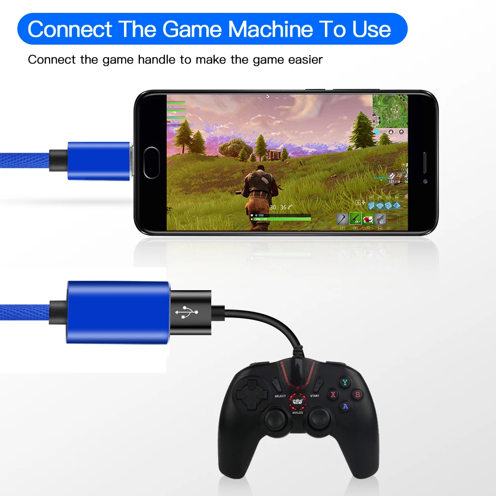 Тип C до USB 2 0 Thunderbolt 3 OTG Переходник адаптер кабель для samsung One Plus MacBook USBC