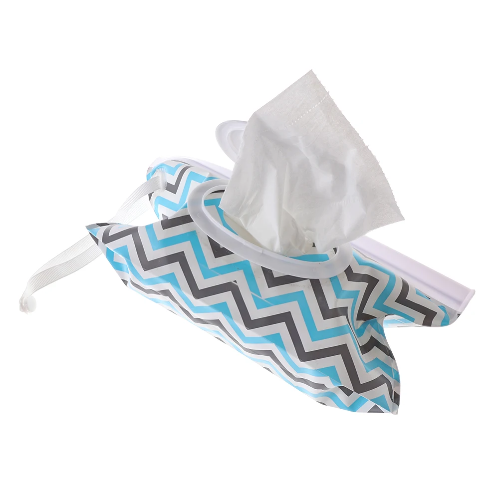 Сумка для влажных салфеток 24*14 см с защелкой косметический Чехол чистящие