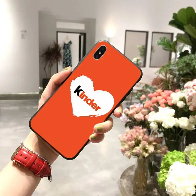 PENGHUWAN Cute Kinder Joy surprise egg Black TPU Soft Rubber Phone Cover for iPhone 11 pro XS MAX 8 7 6 6S Plus X 5S SE XR case | Мобильные