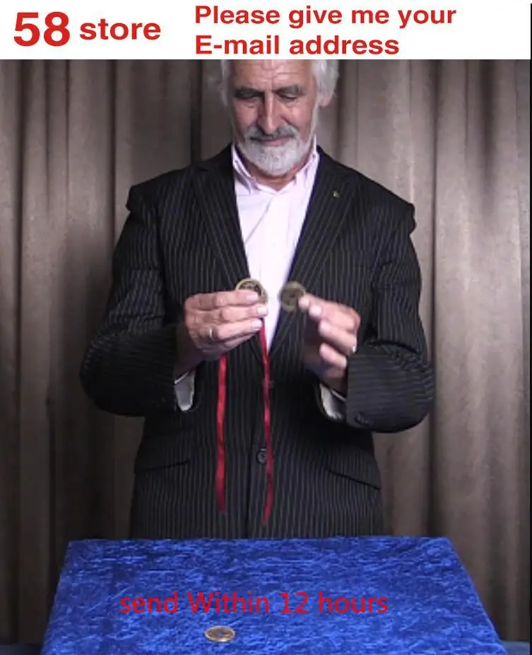 

2020 Chinese Purse by Henk Pauli , magic tricks (no props)