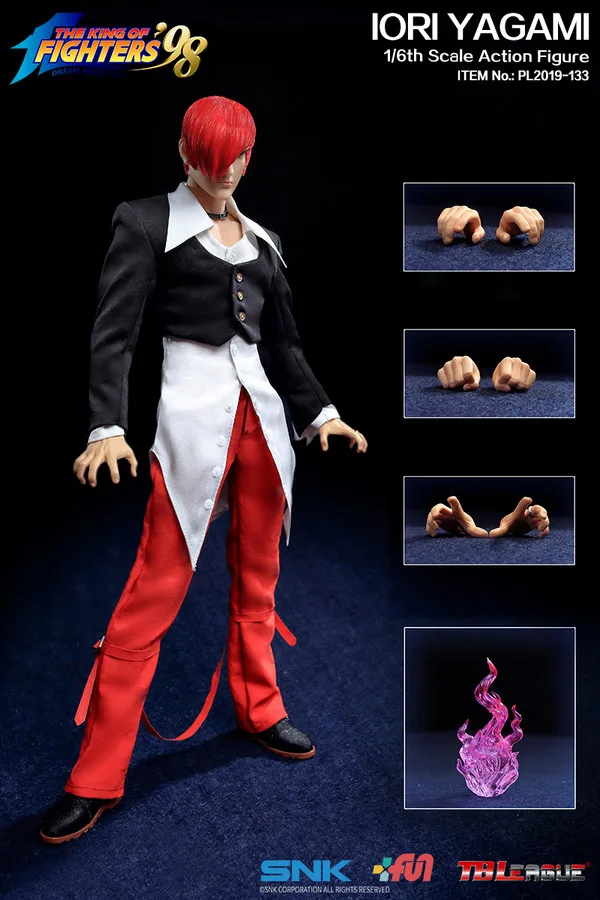 Soldier Phicen 1/6 масштаб Iori Yagami Король бойцов экшн игрушечная фигурка-модель для детской игрушки