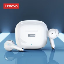 Lenovo – écouteurs sans fil Bluetooth LP40 LP40S Plus, oreillettes tactiles, casque d'écoute avec Microphone, longue durée de veille