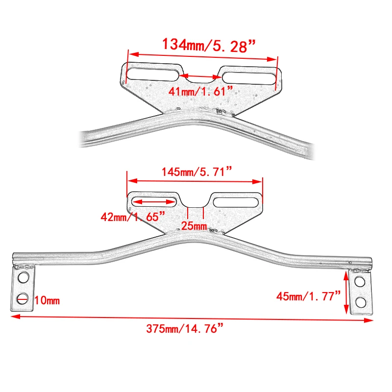 Универсальный держатель для фонаря поворота езды на мотоцикле|Кронштейн фары| |