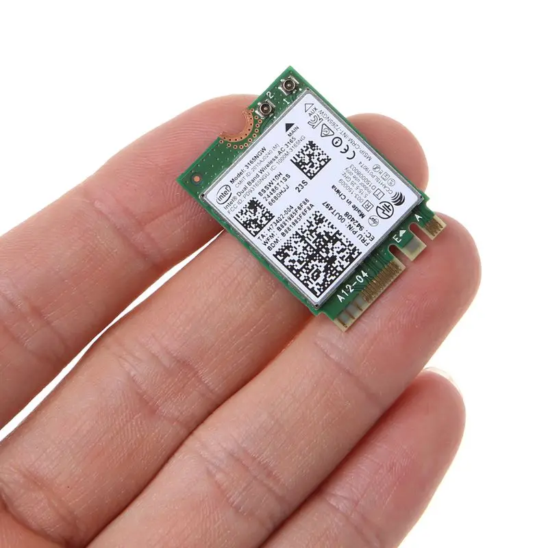 3165AC 00JT497 Двухдиапазонная 2 4G/быстрая беспроводная Wi Fi сетевая карта для Lenovo E460 E560