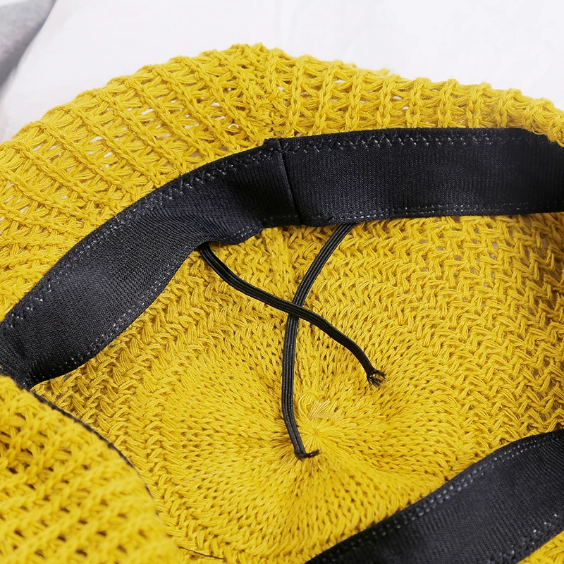 2019 осенний Новый хлопковый Стойкий цвет для женщин берет ручной тканый