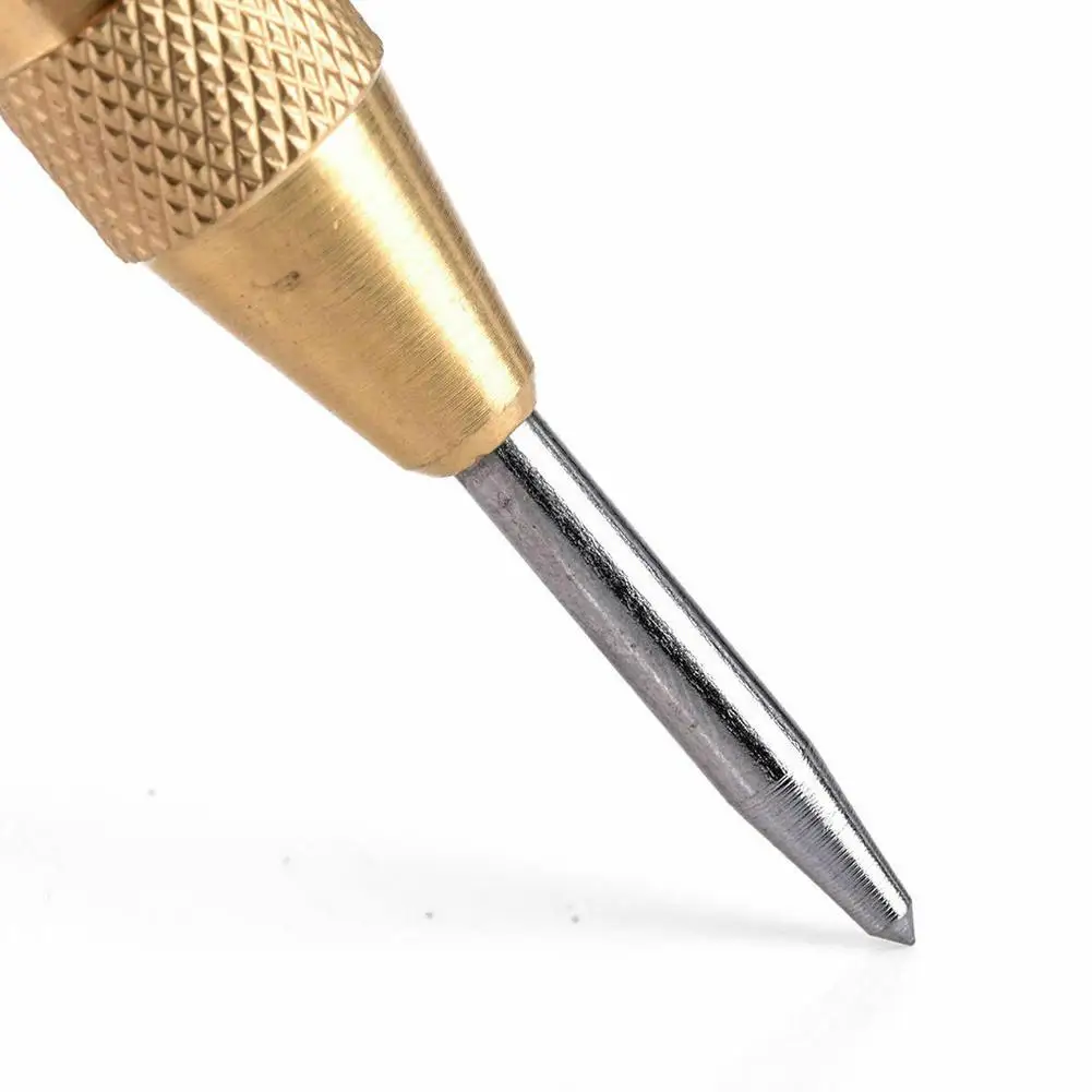 

5-дюймовый автоматический Центральный штифт, перфоратор с пружинной нагрузкой, инструмент для запуска отверстий, деревообрабатывающий инс...