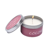 scented candles tin can fragrance handmade natural soy wax home decoration candle iron can fragrance craft candle lamp