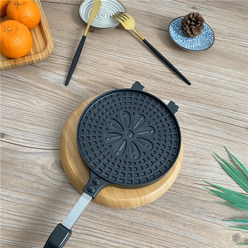 

Egg Roll Mode Non-Stick Omelet Waffles For The Baking Pan Cake Aluminium Alloy Bakeware Crispy Machine Omelet Mold Bakeware Tool