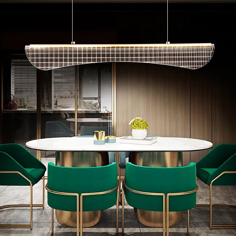 

Minimalist Home Lamp Hanging Restaurant Fixture LED Pendant Light For Foyer Dining Living Room Kitchen Lustre Luminaire Lamps