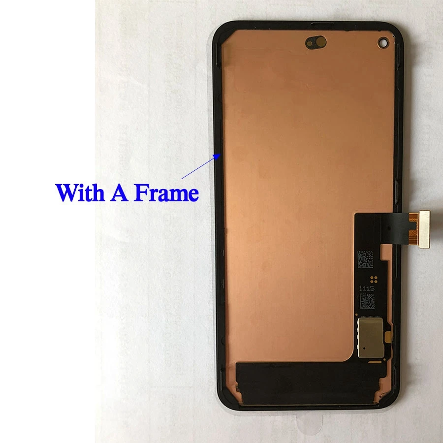 Pantalla LCD 5A para Google Pixel 5, montaje de digitalizador con pantalla t&aacute;ctil, reemplazo GD1YQ, GTT9Q, Pixel 5A pixel5-5
