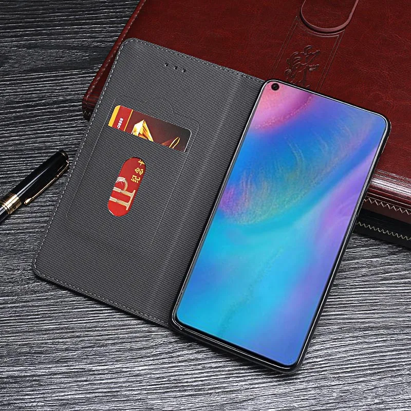 Роскошный кожаный защитный чехол-книжка iTien в стиле ретро для Huawei P30 Pro