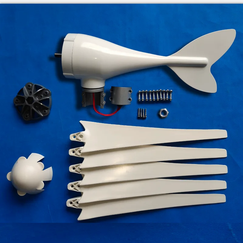 Комплект ветрогенератора 600 Вт 12 В с 5 лопастями комплект контроллером заряда