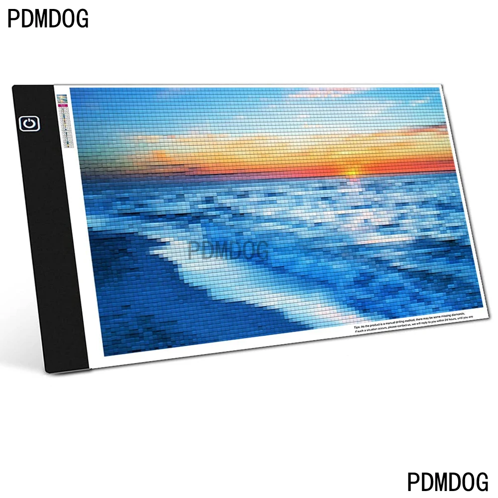 

5D DIY Diamond Painting A3 A4 A5 LED Copy Board Tool Diamond Embroidery Mosaic Light Tablet Pad Accessories With scale