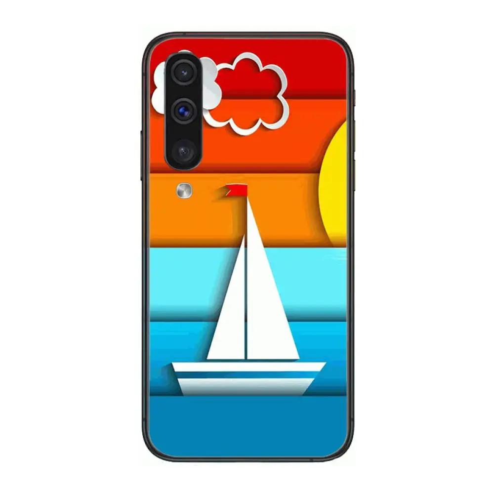 

Pretty Excellent Phone Case Hull For Samsung Galaxy A 3 5 6 7 8 9 E 2018 Plus 2017 E S Black Shell Art Cell Cover TPU