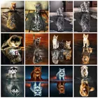 EverShine Алмазная мозаика коты вышивка крестом 5D DIY Алмазная живописьполная площадь Алмазный животные страз искусство подарок вышивка бисером комплекты