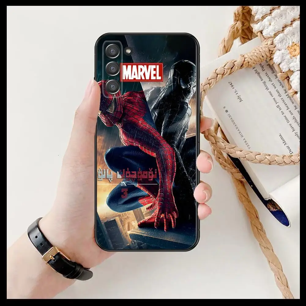 Чехол для телефона my hero Человек-паук корпус для SamSung Galaxy S8 S9 S10E S20 S21 S5 S30 Plus S20 fe 5G Lite Ультрачерный мягкий чехол (art.: 3920b91eee1ce) - 3920b91eee1ce