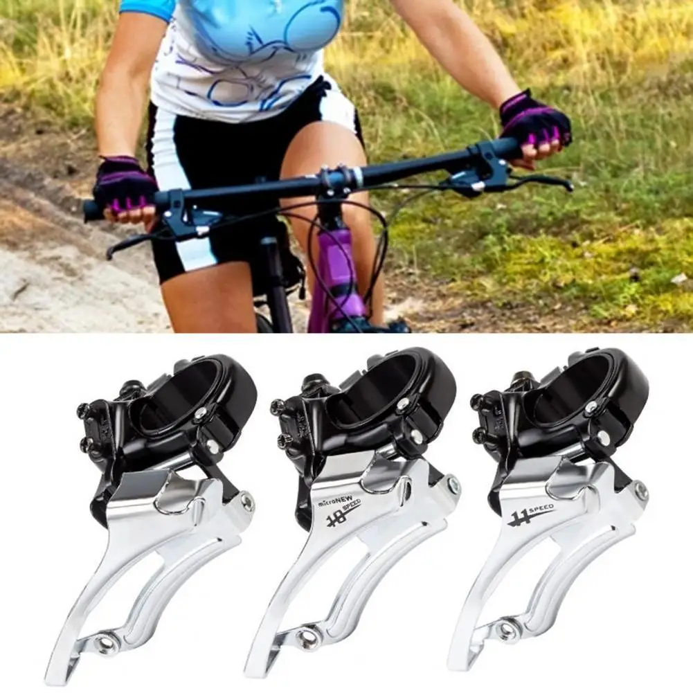

7/8/9/10/11-speed Front Derailleur Two-way Pull-Arm Precise Adjustment High Compatibility Superior Bike Front Gear Shifter 2021