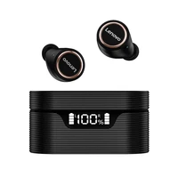 lenovo lp12 wireless 5 0 earphone waterproof tws dual stereo cac noise reduction earbuds with microphone charger case