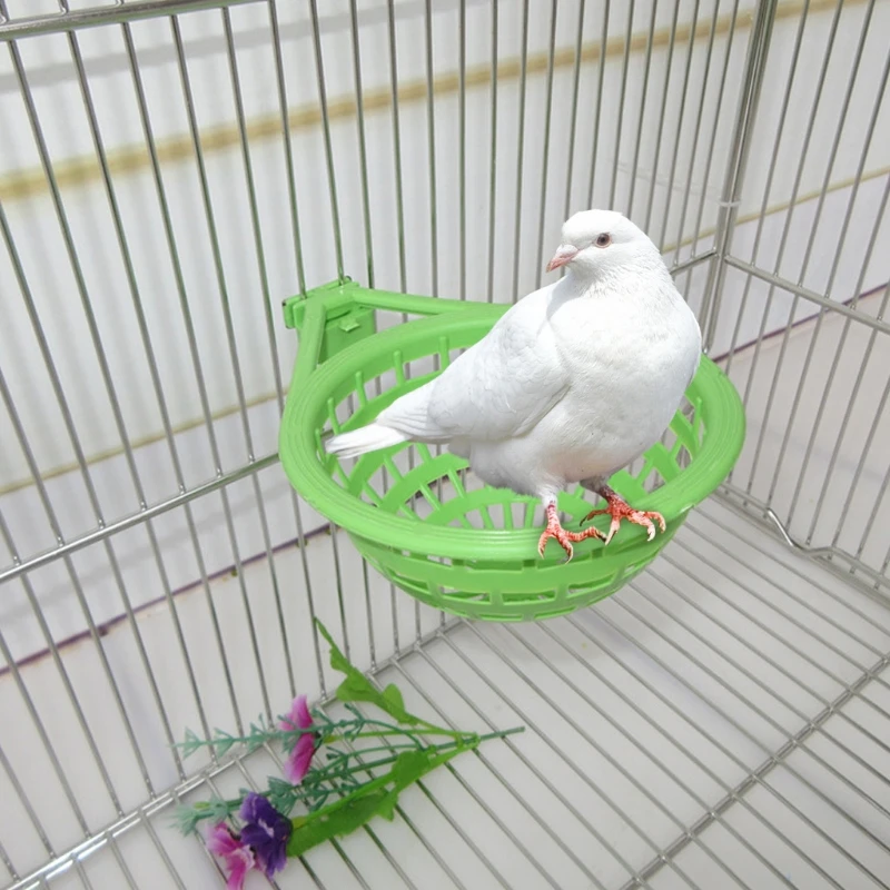 

1PCS Plastic Canary Nest Cage decorative cages bird eggs Nest Pan Pet Birds Hatching Tools Supplies