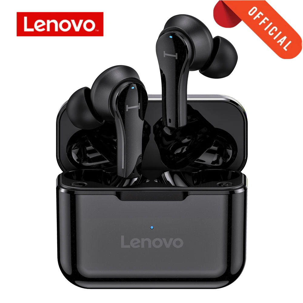 Original Lenovo QT82 Bluetooth-compatible Earphones Touch Control Ture Wireless Earbuds Stereo Headset...