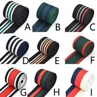1 538mm soft elastic webbing strap colorful striped webbing stretch belt stretchy tape garment clothing bag accessories%c2%a0leash