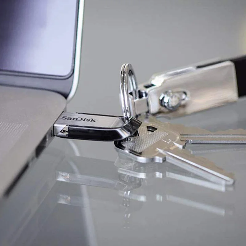 Sandisk 100% флешка флешки usb USB флэш 16 ГБ 32 64 128 256 Подлинная Ultra Flair 3 0 Металл DJ OTG Тип C DIY