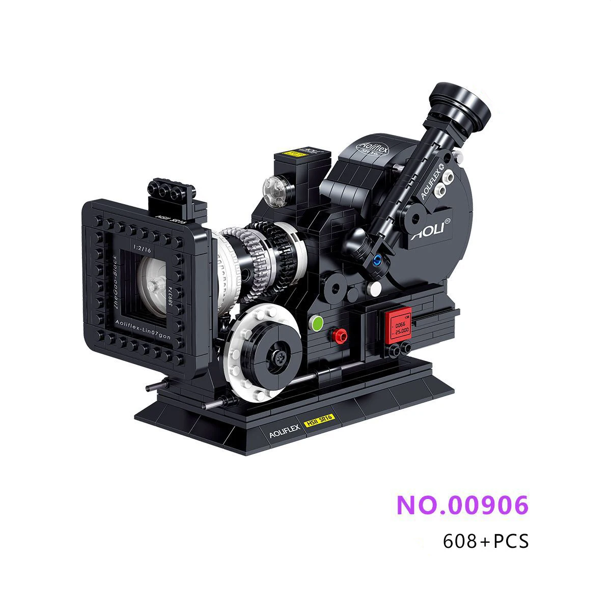 

New MOC Retro Digital Camera HSII SR16 Model Bricks Creative Classic Nostalgia Series Building Blocks Toys for Kids DIY Gifts