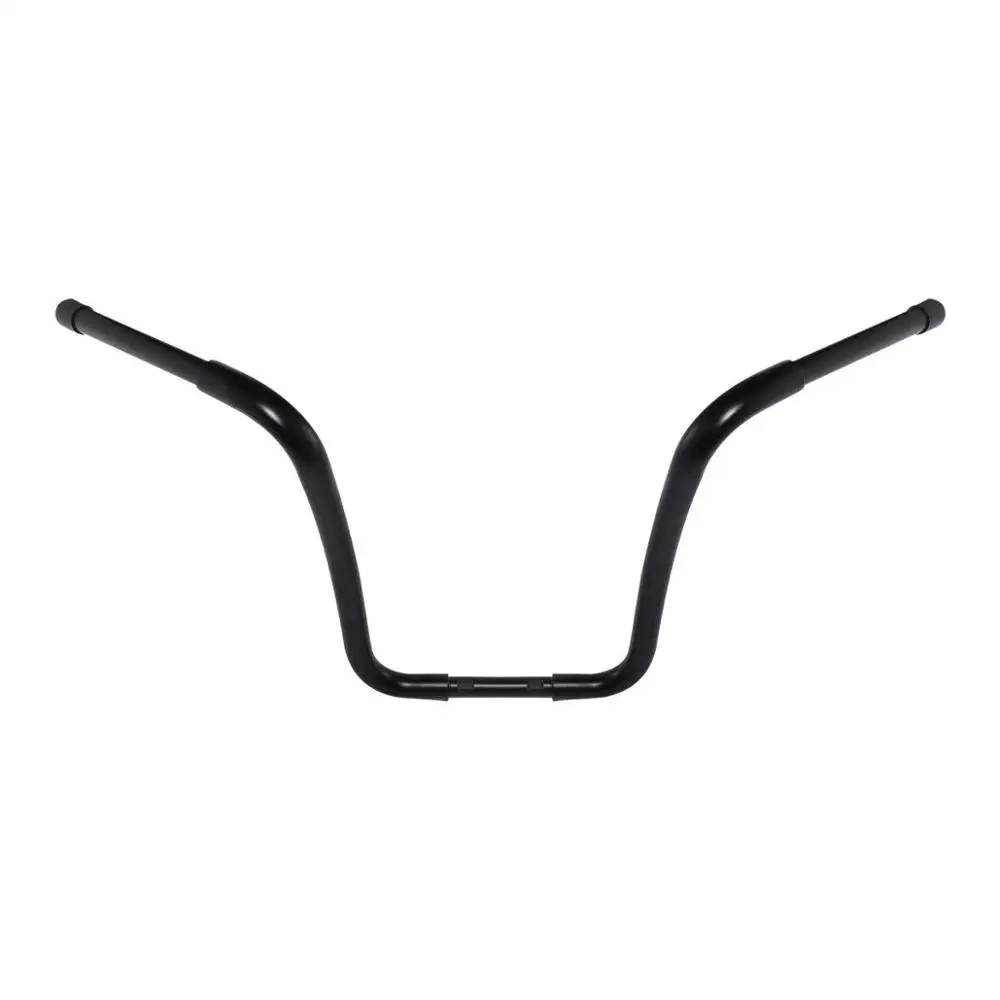 Black Мотоцикл 1" Rise Drag Custom 1-1/4" Ape HangerBar руль для Harley Sportster XL FLST FXST XL на заказ - Цвет: Black
