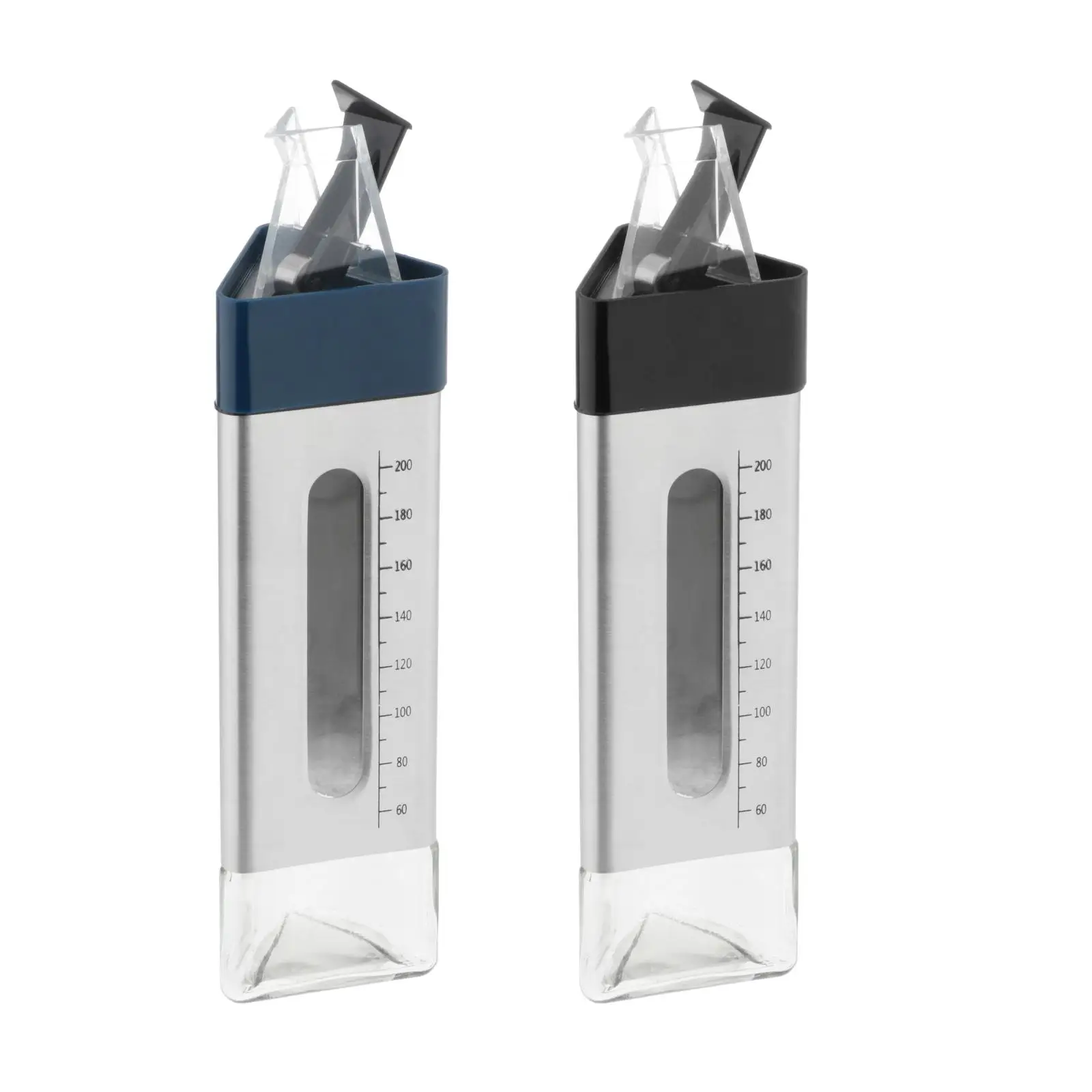 

Auto Flip Oil Bottle Condiment Bottle Organizer Container 260ml Leak-Proof