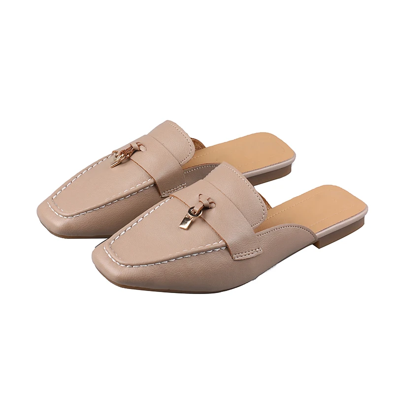 

Women's shoes slippers outdoor 2020 spring new fashion flat mules