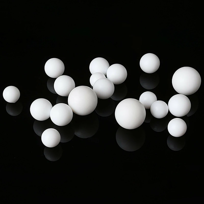 White Polyoxymethylene POM Plastic Ball Ø2 3 3.175 3.969 4 4.5 4.763 5 5.556 6 6.35 7 6.95 7.144~44.45mm Precision Solid Ball