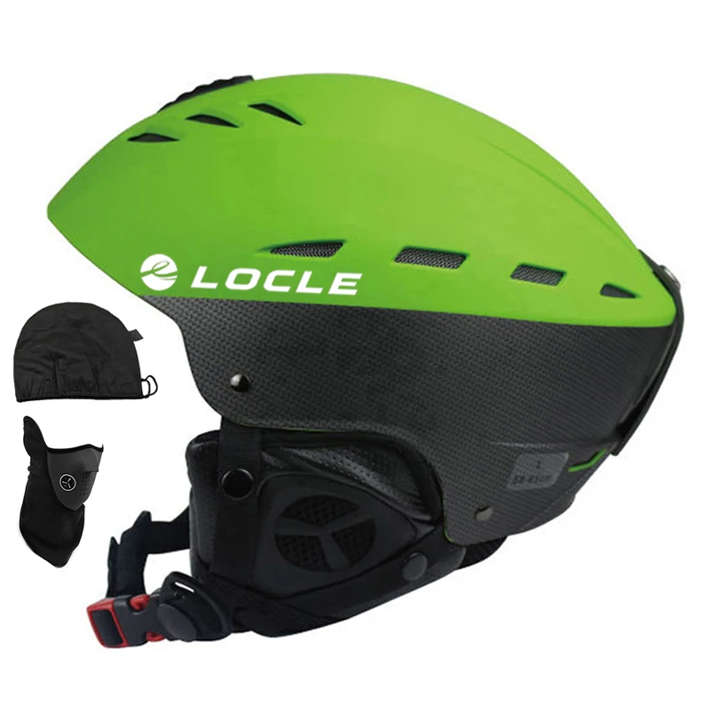 Лыжный шлем LOCLE профессиональный сертификация ABS + EPS CE лыжный для катания на лыжах