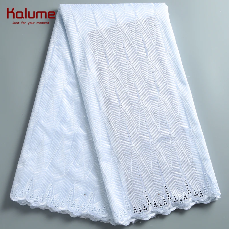 Африканская кружевная ткань Kalume 2021 Высококачественная нигерийская вышивка