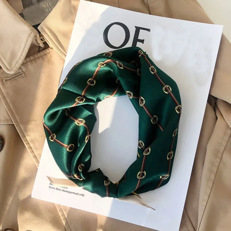 

Square 100% Real Silk Scarf Women Silk Shawls Wraps for Lady Neckerchief Natural 2022 Foulard Femme Bandana Scarves Pashmina