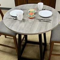 round waterproof table cover cloth vinyl fitted protector tablecloth transparent table cover with elastic edged dining room
