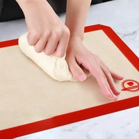 5pcs baking mat silicone non stick surface rolling dough mat with scale kitchen tcooking pastry sheet oven liner bakeware
