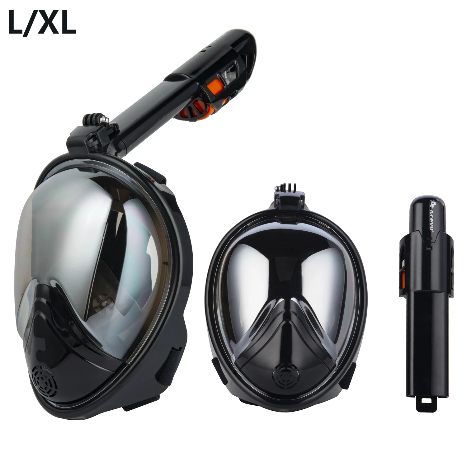 

2018 Подводная маска для подводного плавания, незапотевающая маска на все лицо, комплект для подводного плавания, респираторные маски, безопа...