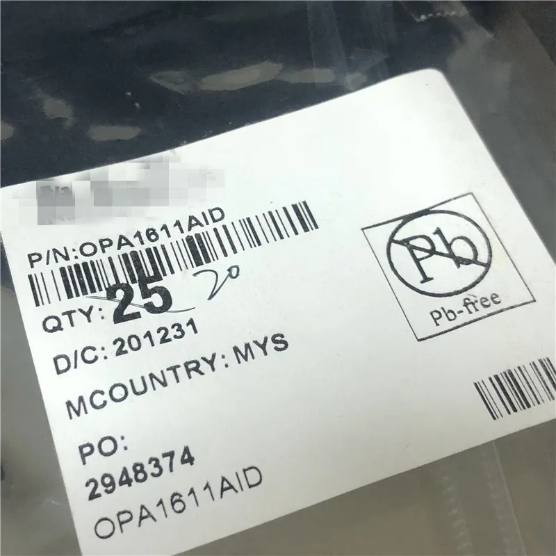 

Free shipping OPA1611AIDR OPA1611 SOP-8 IC 10PCS