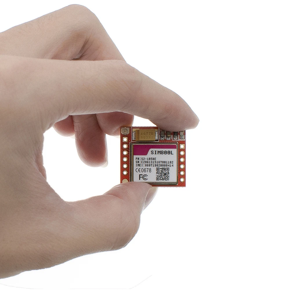 10 шт./лот самый маленький SIM800L GPRS GSM модуль MicroSIM карта Core плата четырехдиапазонный